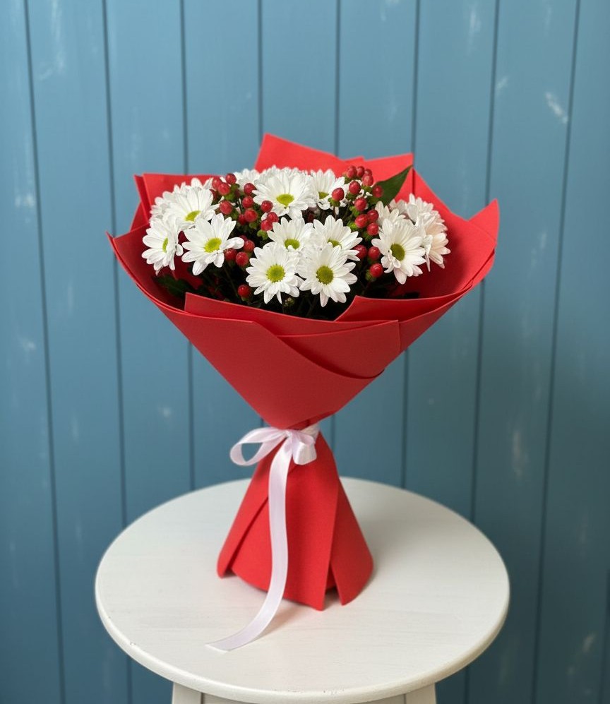 Букет цветов из: Хризантемы в Канаш