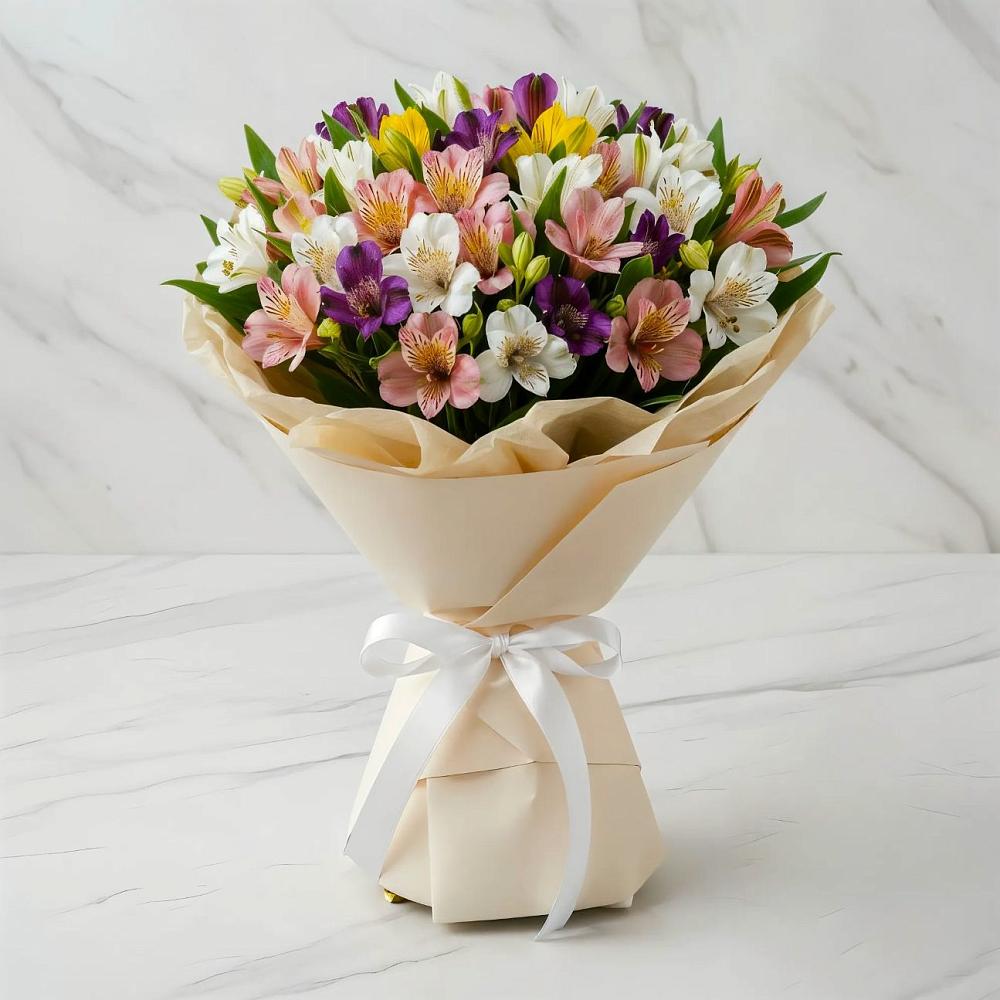 Букет цветов из: Альстромерии в Канаш