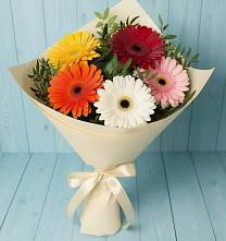 Букет цветов из:  Герберы в Канаш