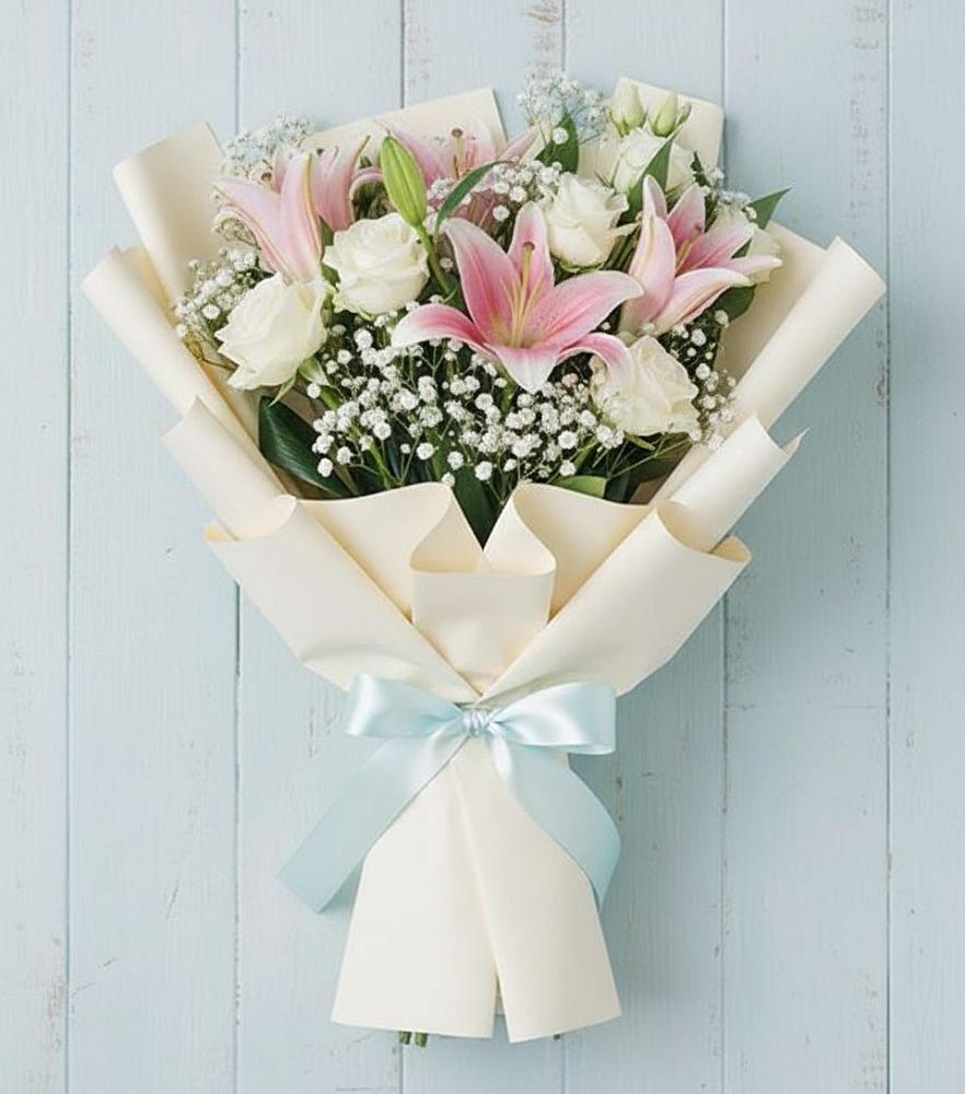 Букет цветов из: Лилии в Канаш