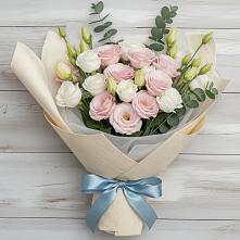 Букет цветов из:  Лизиантусы в Канаш