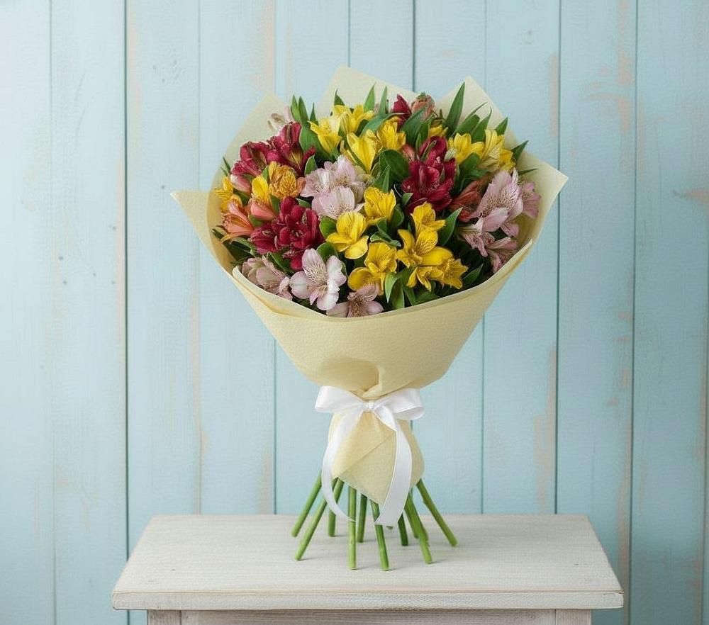 Букет цветов из: Альстромерии в Канаш