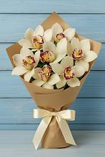 Букет цветов из:  Орхидеи и Розы в Канаш