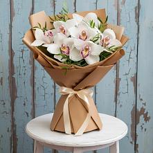 Букет цветов из:  Орхидеи и Розы #REPLACE_PRED# Канаш