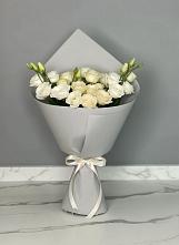 Букет цветов из:  Розы и Лизиантусы #REPLACE_PRED# Канаш